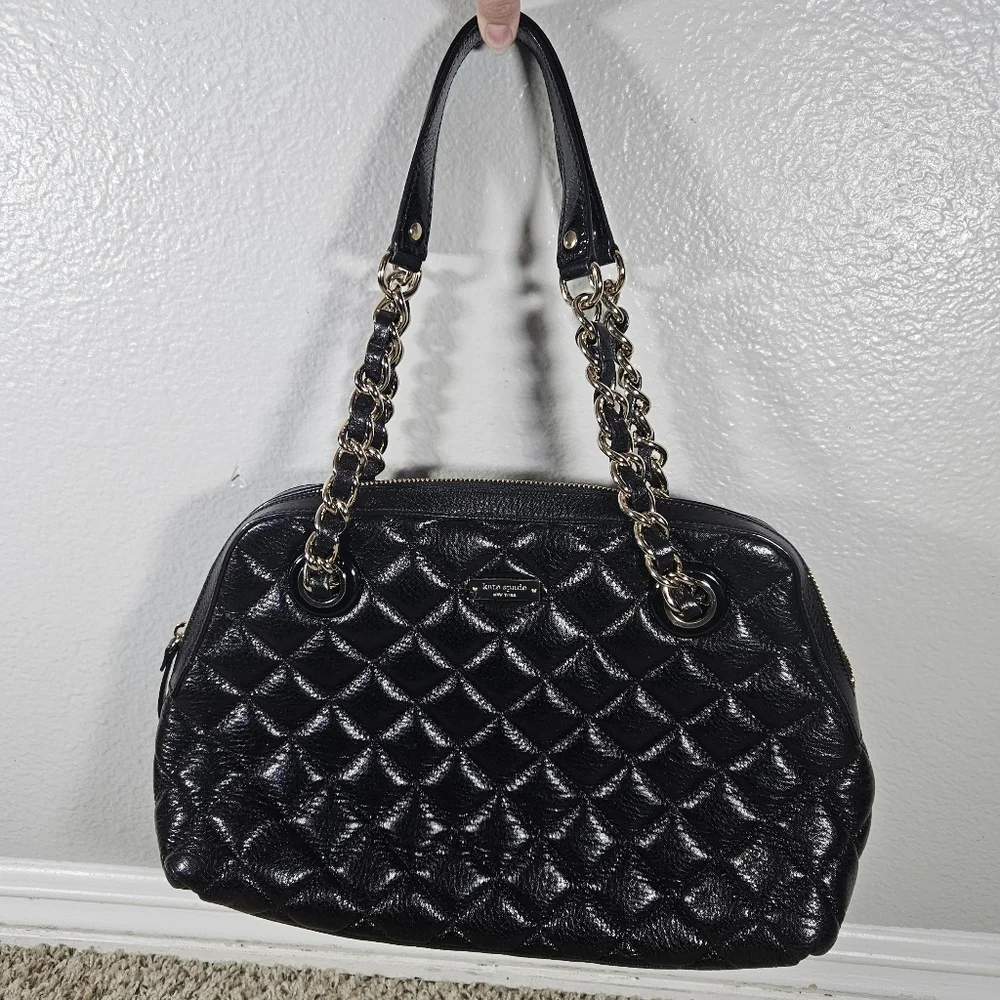Kate Spade Georgina Gold Coast Quilted Shoulder Bag